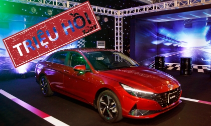 Triệu hồi Hyundai Elantra thế hệ mới tại Việt Nam do lỗi hệ thống dây an toàn